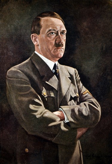 Portrait d'Adolf Hitler