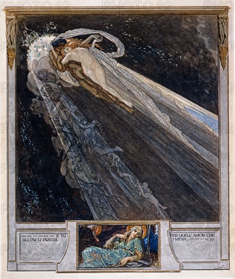 The Divine Comedy, illustrated by Franz von Bayros