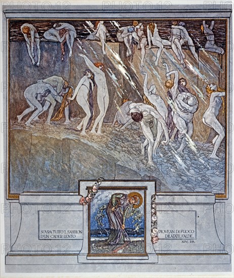 The Divine Comedy, illustrated by Franz von Bayros