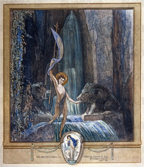 The Divine Comedy, illustrated by Franz von Bayros