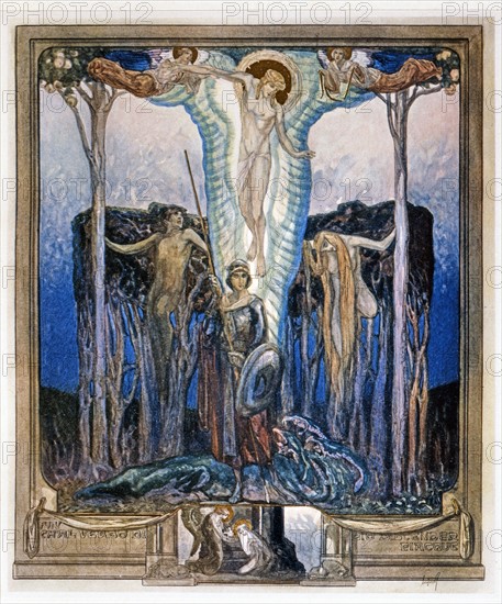 The Divine Comedy, illustrated by Franz von Bayros