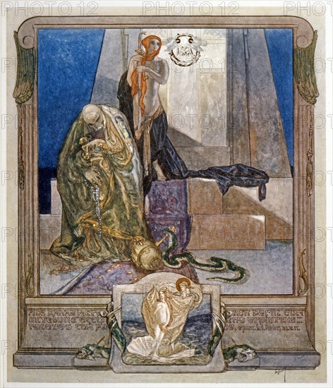 The Divine Comedy, illustrated by Franz von Bayros