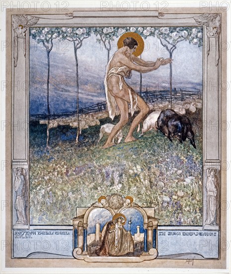 The Divine Comedy, illustrated by Franz von Bayros