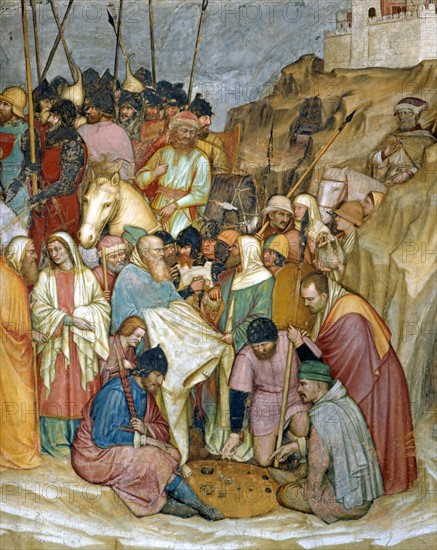 Da Zevio, La Crucifixion (détail)