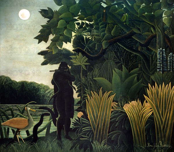 Rousseau, La Charmeuse de serpent