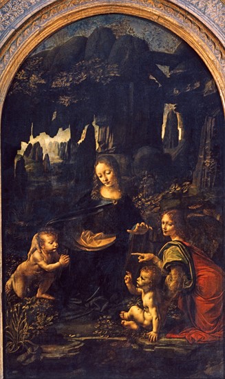 De Vinci, La Vierge aux rochers