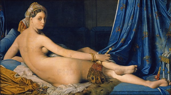 Ingres, Une odalisque, dite La Grande Odalisque