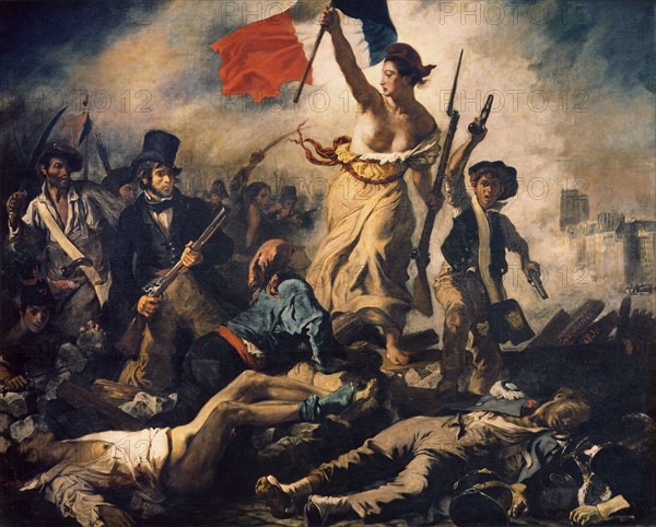 Delacroix, La Liberté guidant le peuple