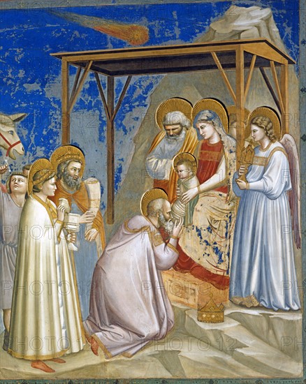 Giotto, L'Adoration des Mages