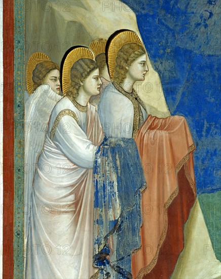 Giotto, Baptism of Christ (detail)