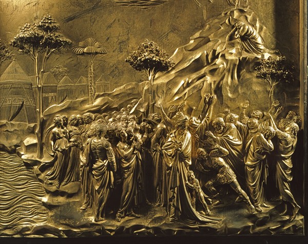 Ghiberti,  Livre de L'Exode. Histoires de Moïse