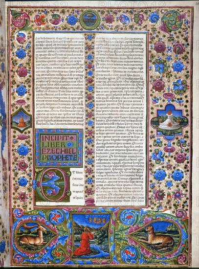 Crivelli, Le livre du prophète Ezéchiel.