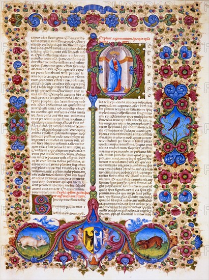 Crivelli, Première Lettre de saint Pierre aux Apôtres.