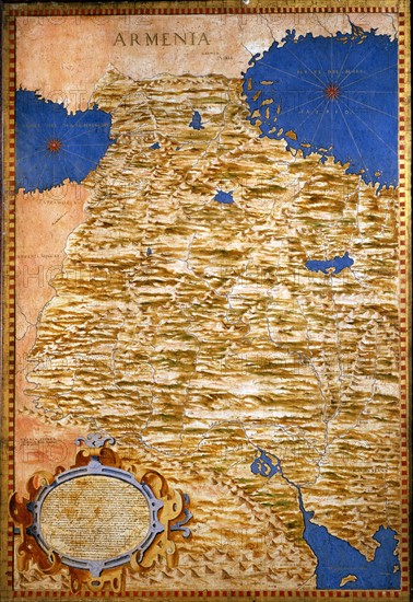 Ignazio, Bonsignori, Map of Armenia