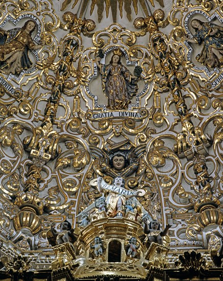 Eglise Santo Domingo de Puebla (Mexique)