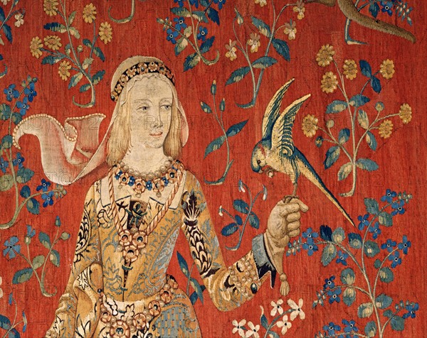 Tapestry of the Lady with the Unicorn: "The Taste"