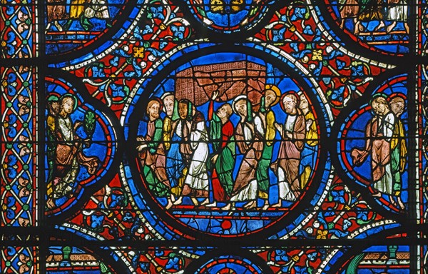 Vitrail de la cathédrale Notre-Dame de Chartres