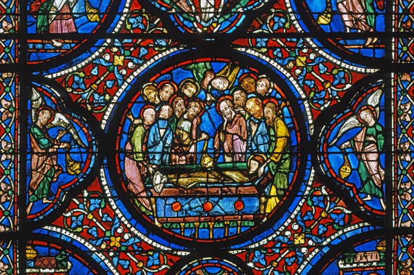 Vitrail de la cathédrale Notre-Dame de Chartres