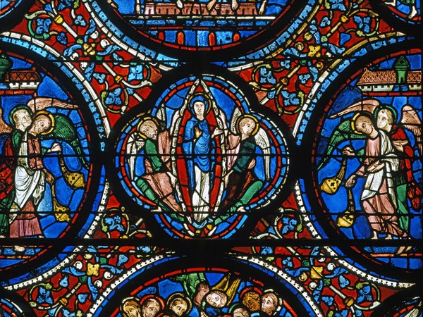 Vitrail de la cathédrale Notre-Dame de Chartres