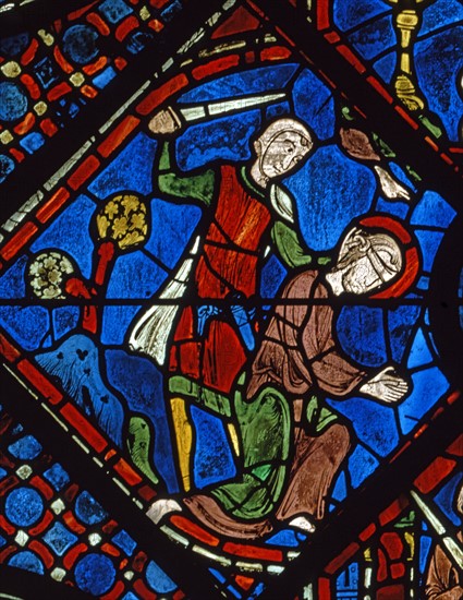 Vitrail de la cathédrale Notre-Dame de Chartres