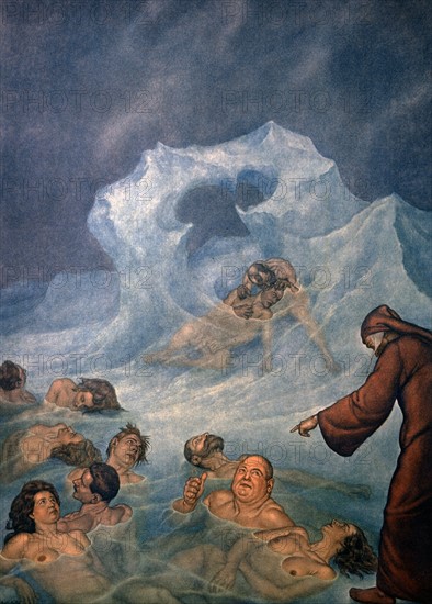 "The Divine Comedy", Inferno: Traitors caught in the ice