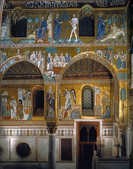 Nef de la chapelle palatine de Palerme