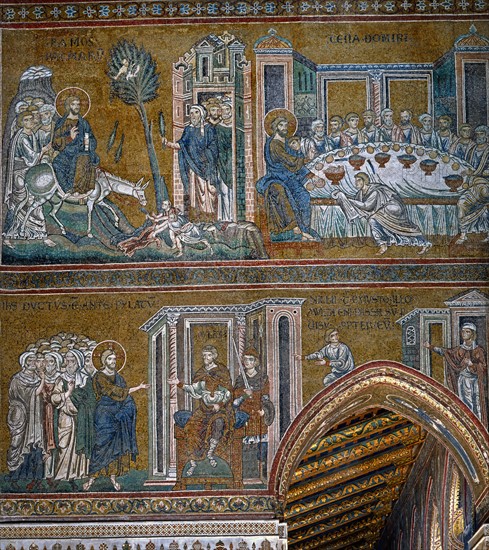 Byzantine mosaics of the Cathedral of Santa Maria Nuova de Monreale