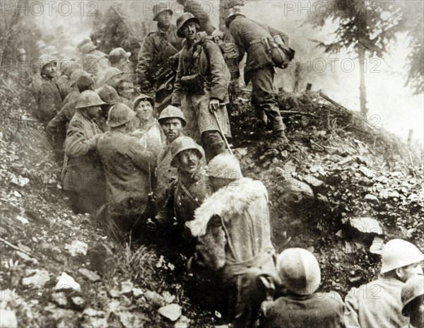 Prisonniers italiens en 1917