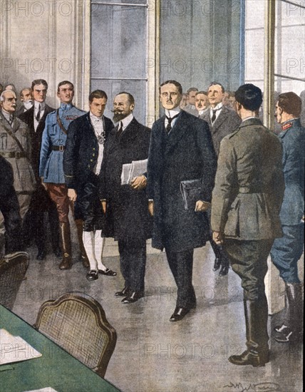 Signing of the Treaty of Versailles, 28 June 1919