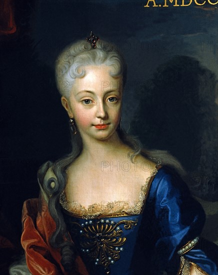 Marie-Thérèse d'Autriche enfant (détail)