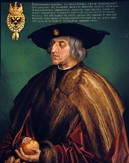 Dürer, Portrait of Maximilian I