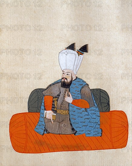 Mourad III, sultan de l'Empire Ottoman de 1574 à 1595