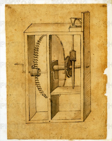 Machine allowing the variation of the movement