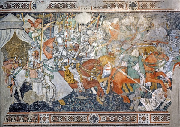 Battle scene