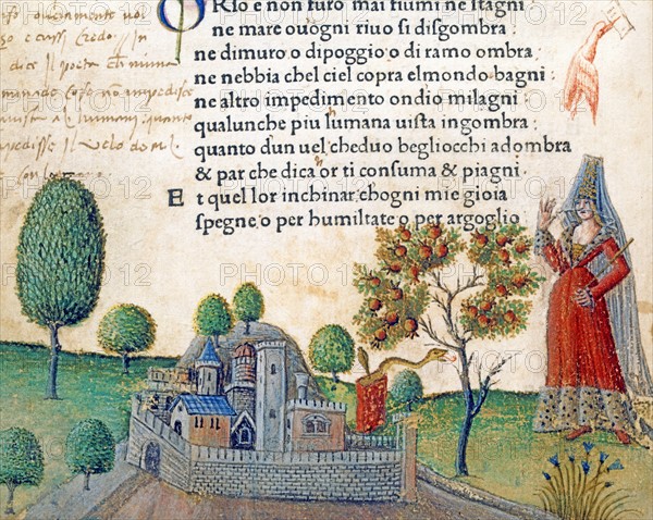 Illustration of Petrarque's "Canzoniere e Trionfi