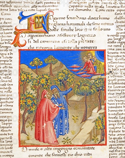 "La Divine Comédie", l'Enfer : Virgile indique à Dante le chemin du Salut