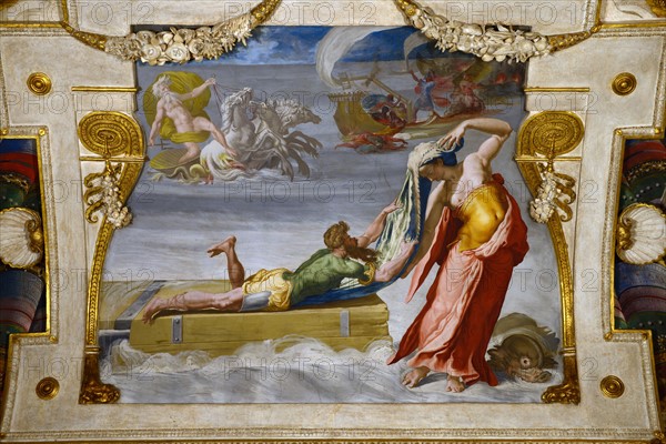 Tibaldi, Ino sauve Ulysse lors de son naufrage