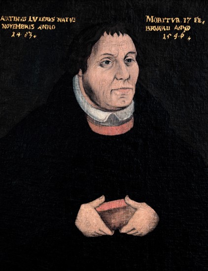 Portrait of Martin Luther