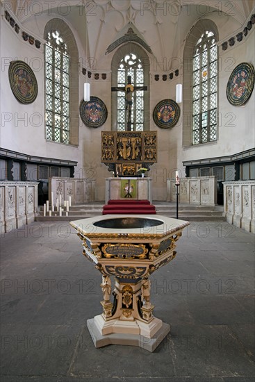 Abside de l'église Sainte-Anne à Eisleben