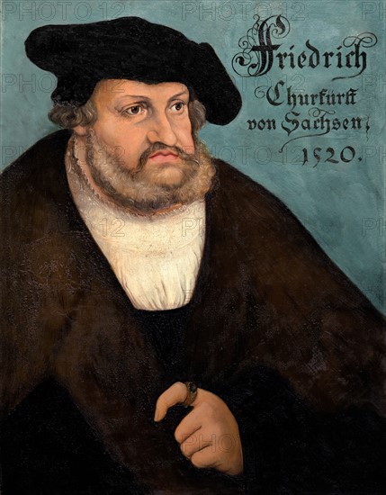 Portrait de Frédéric III de Saxe