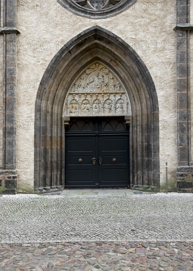 Portail de la Stadtkirche de Wittemberg