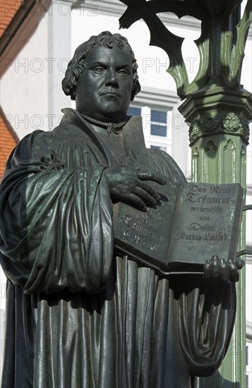 Monument à Martin Luther à Wittemberg