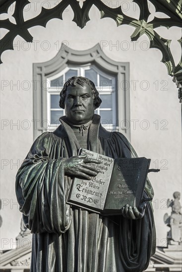 Monument à Martin Luther à Wittemberg