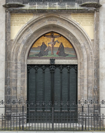 Portail de la Schlosskirche de Wittemberg