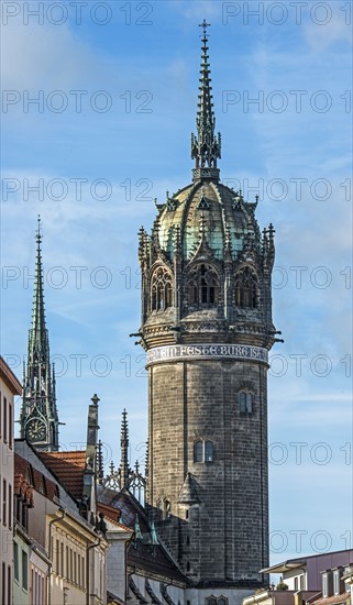 Clocher de la Schlosskirche de Wittemberg