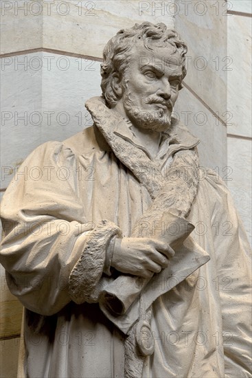 Statue de Philippe Mélanchthon (détail)