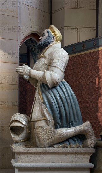 Monument à Jean 1er de Saxe, dans la Schlosskirche de Wittemberg