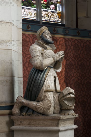 Monument à Frédéric III de Saxe, dans la Schlosskirche de Wittemberg