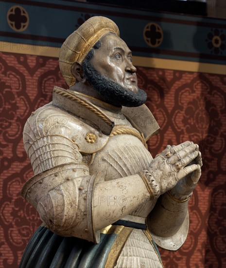 Monument à Frédéric III de Saxe, dans la Schlosskirche de Wittemberg