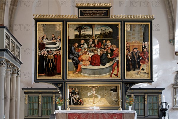 Cranach l'Ancien, Retable de la Réforme